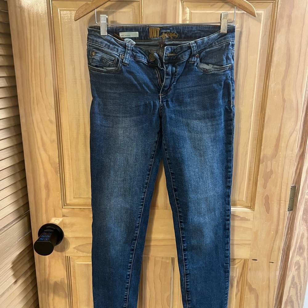 Kut from the Kloth Dark Blue Boyfriend Jeans